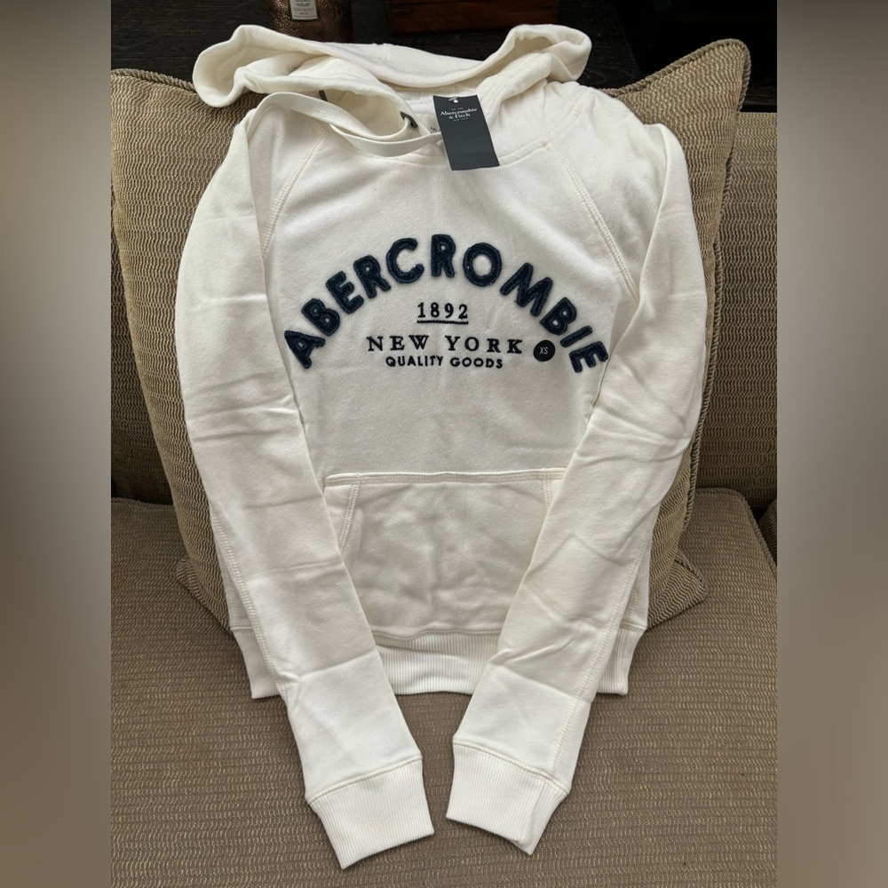 Abercrombie & Fitch Appliqué Hoodie Size XS